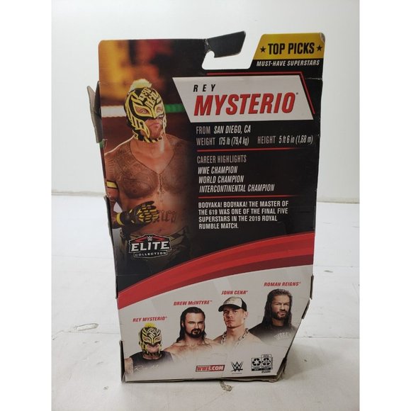 Becky Lynch & Rey Mysterio Action Figures WWE Wrestling Elite Collection Mattel - Picture 5 of 10
